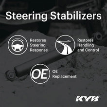Load image into Gallery viewer, KYB Shocks &amp; Struts Steering Stabilizers Front JEEP Wrangler 2007-08 - Main Product View