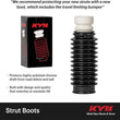 Load image into Gallery viewer, KYB Shocks &amp; Struts Strut Boots Front Ford Mustang 2005-2010 - Side View