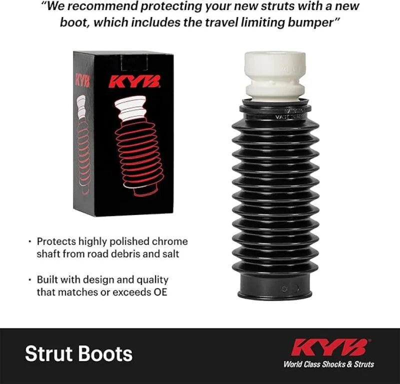 KYB Shocks & Struts Strut Boots Front Ford Mustang 2005-2010 - Side View
