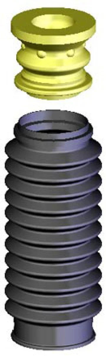 KYB Shocks & Struts Strut Boots Front & Rear ACURA MDX 2001-06 ACURA RSX 2002-04 ACURA RSX 2005-06 A - Detail View