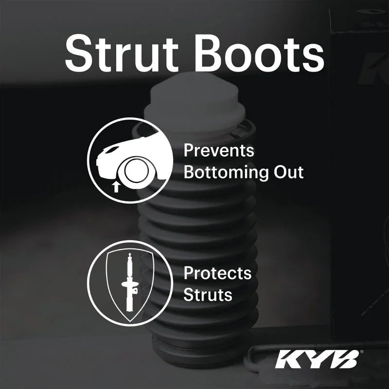 KYB Shocks & Struts Strut Boots Front & Rear ASUNA Sedan SE/GT 1991-93 ASUNA Sunfire 1993-94 AUDI 10 - Main Product View