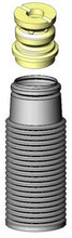 Load image into Gallery viewer, KYB Shocks &amp; Struts Strut Boots Rear BMW 320 Series 1977-83 VOLKSWAGEN Jetta 1980-84 VOLKSWAGEN Rabb - Main Product View