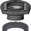 Load image into Gallery viewer, KYB Shocks &amp; Struts Strut Mounts Rear Right LEXUS RX330 (AWD) 2004-06 LEXUS RX330 (FWD) 2004-06 LEXU - Back View