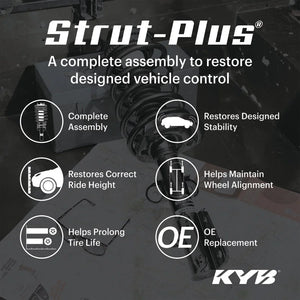 KYB Shocks & Struts Strut Plus Front Left Honda Pilot 2009-2015 - Main Product View