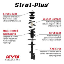 Load image into Gallery viewer, KYB Shocks &amp; Struts Strut Plus Front Left Honda Pilot 2009-2015 - Side View