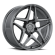 Load image into Gallery viewer, Kansei Astro 18x8.5 / 5x114.3 / +35 Offset - Gloss Gunmetal