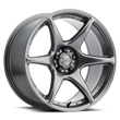 Load image into Gallery viewer, Kansei K11G Tandem 19x9.5in / 5x114.3 BP / 12mm Offset / 73.1mm Bore - Gunmetal Wheel
