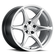 Load image into Gallery viewer, Kansei K11S Tandem 19x10.5in / 5x114.3 BP / 35mm Offset / 73.1mm  Bore - Hyper Silver