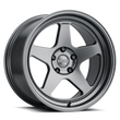 Load image into Gallery viewer, Kansei K12G Knp 17x9in / 5x120 BP / 22mm Offset / 72.56mm Bore - Gunmetal Wheel