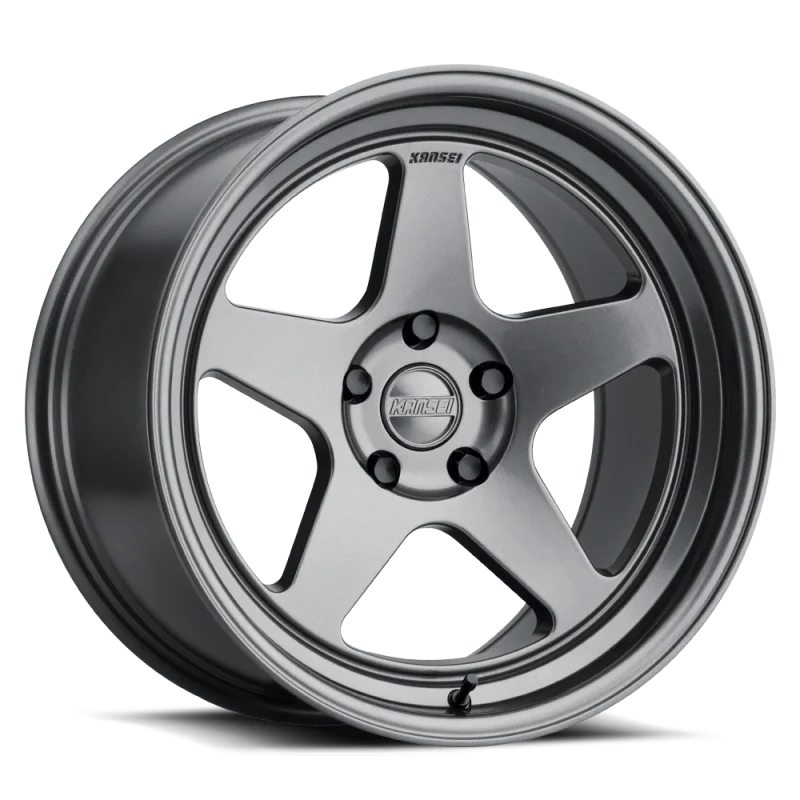 Kansei K12G Knp 19x10.5in / 5x120 BP / 35mm Offset / 72.56mm Bore - Gunmetal Wheel