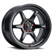 Load image into Gallery viewer, Kansei K14B Roku 18x9.5in / 5x108 BP / 38mm Offset / 63.4mm Bore - Gloss Black Wheel