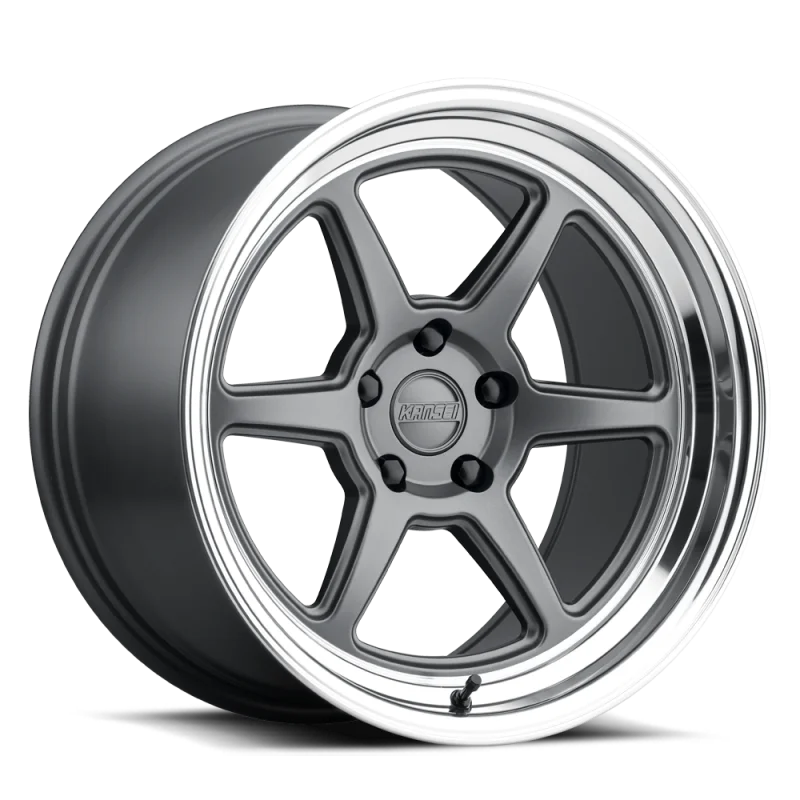 Kansei K14G Roku 18x9in / BLANK BP / 12mm Offset / 66.56mm Bore - Grey