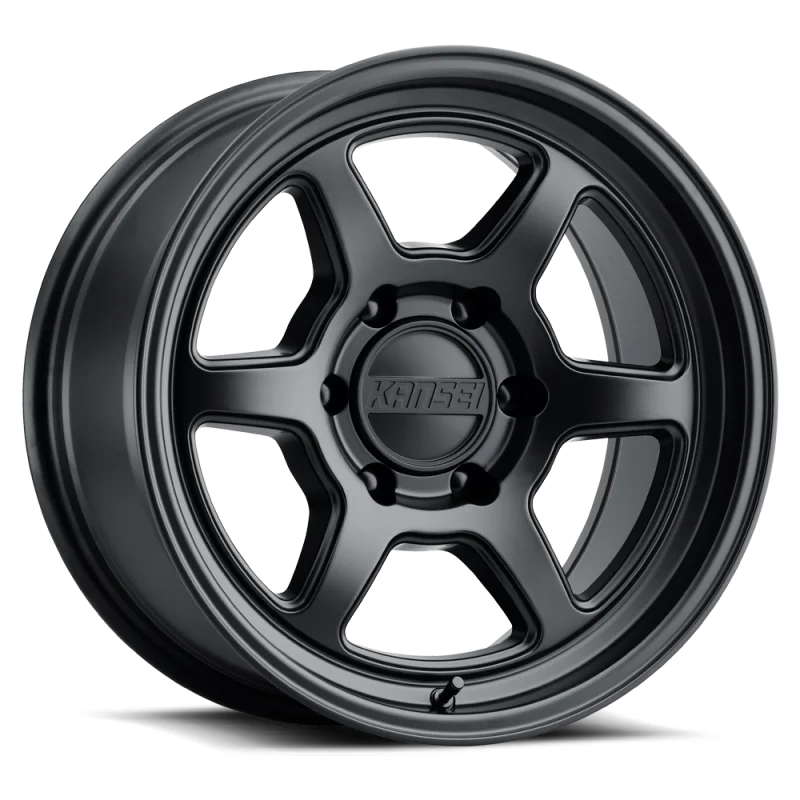 Kansei K14MB Roku 17x8.5in / 6x139.7 BP / 0mm Offset / 106.1mm  Bore - Matte Black