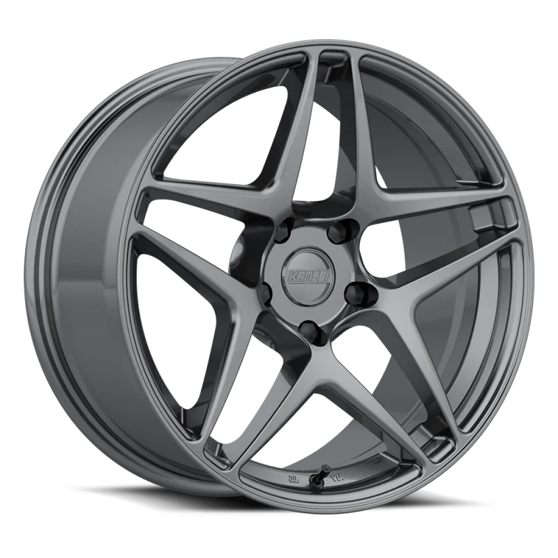 Kansei K15G Astro 19x9.5in / 5x114.3 BP / 12mm Offset / 73.1mm Bore - Gunmetal Wheel