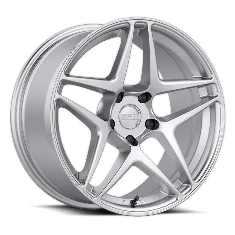 Kansei K15H Astro 19x9.5in / 5x114.3 BP / 12mm Offset / 73.1mm Bore - Hyper Silver Wheel