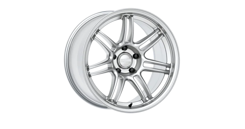 Kansei K17H Seven 19x9.5in / 5x120 BP / 12mm Offset / 72.56mm  Bore - Hyper Silver