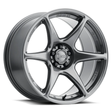 Load image into Gallery viewer, Kansei KNP 15x7in / 4x100 BP / 0mm Offset / 73.1mm Bore - Gloss Gunmetal w/ Machined Lip