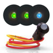 Load image into Gallery viewer, Keep It Clean 12V LED Dash Indicator Lights 2 Green 1 Blue KICSWIND2DASH