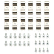 Load image into Gallery viewer, Keep It Clean 1/2in Stainless Steel Double Line Clamps 12Pk KICLC2500