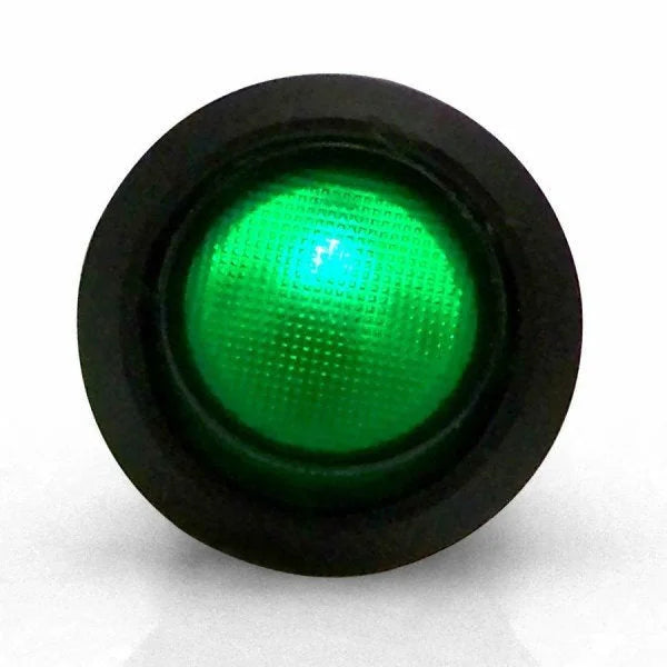 Keep It Clean Illuminated Rocker 6 Green KICSW32G