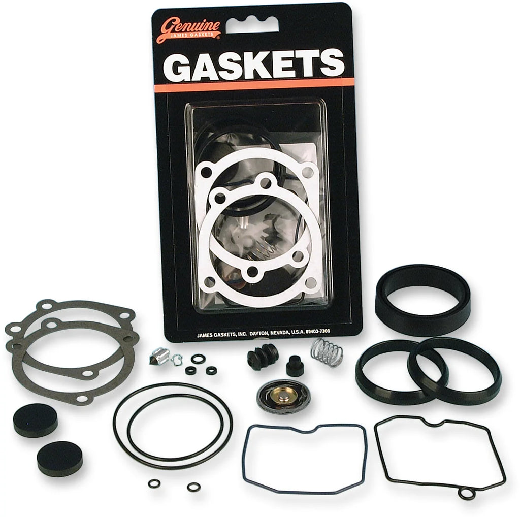 Keihin Carb Rebuild Kit - CV James Gasket JGI-27006-88 - Side View