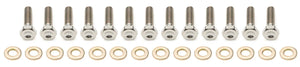 Keizer Aluminum Wheels 10in Beadlock Bolt Kit Titanium 10TIEBLKIT