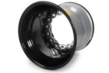 Load image into Gallery viewer, Keizer Aluminum Wheels 15x14 5in BS Wide 5 Blk Inner B/L Modular W15145IBLB