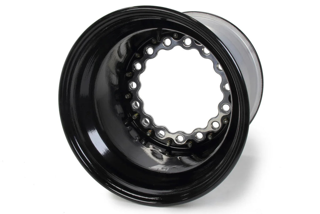 Keizer Aluminum Wheels 15x14 5in BS Wide 5 Blk Modular W15145B