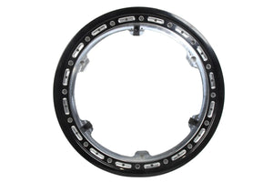 Keizer Aluminum Wheels Beadlock Ring Black 15in w/3 Threaded Tabs W15bltb