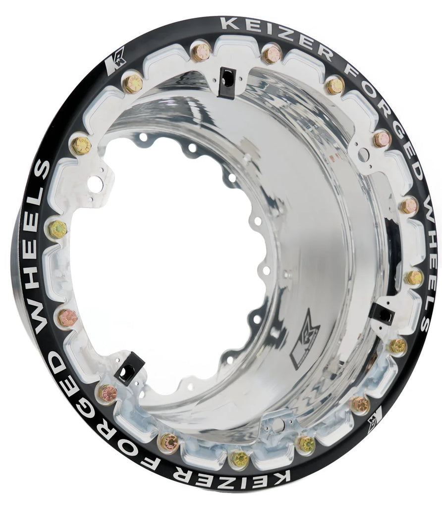 Keizer Aluminum Wheels Outer Wheel Half 15x9 Wide 5 Forged Beadlock W159FBL