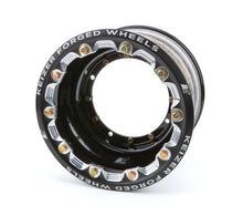 Load image into Gallery viewer, Keizer Aluminum Wheels Wheel 4-Pin 10x7 2in BS w/Bdlk Black 1072fblb