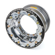 Load image into Gallery viewer, Keizer Aluminum Wheels Wheel 4-Pin 10x7 3in BS w/BDLK Brake Bell 1073FBLBC