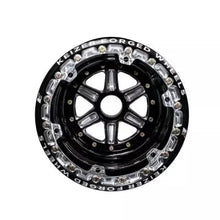 Load image into Gallery viewer, Keizer Aluminum Wheels Wheel Splined 15x17 Blk Outer Beadlock 5in BS 15176SPFBLB