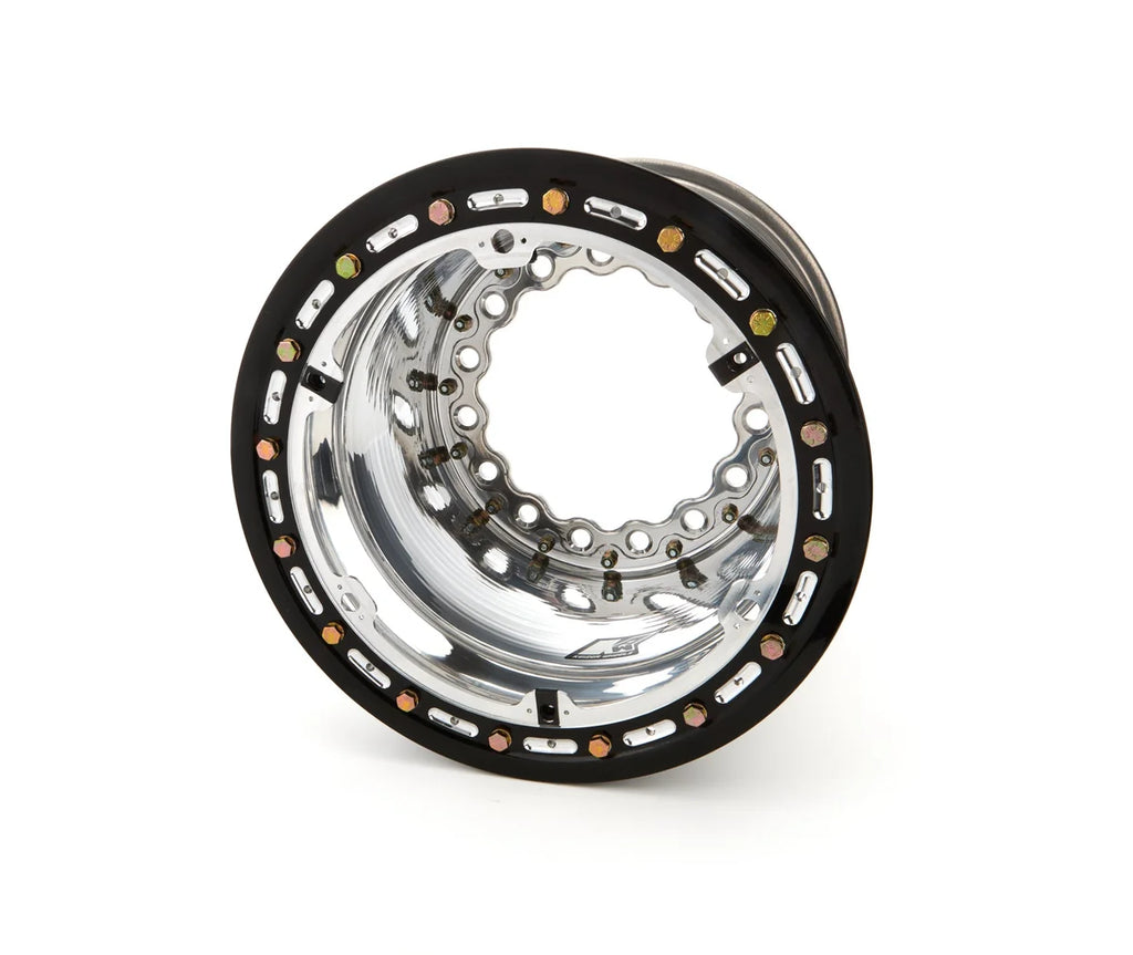 Keizer Aluminum Wheels Wheel Wide 5 15x14 4in BS Beadlock w15144bl