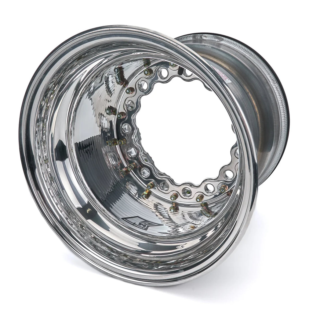 Keizer Aluminum Wheels Wheel Wide 5 15x14 5in BS Forged Inner B/L Blk W15145FIBL