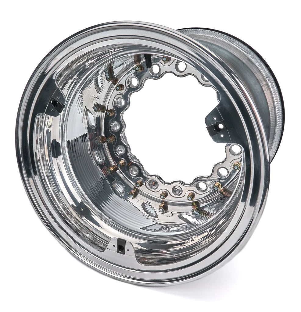 Keizer Aluminum Wheels Wheel Wide 5 15x14 5in BS Forged Inner B/L Blk W15145FIBLPR
