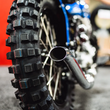 Load image into Gallery viewer, Kenda Tire - K257D Klassic - Rear - 110/90-19 - 68M 042571910C0 - Installation View