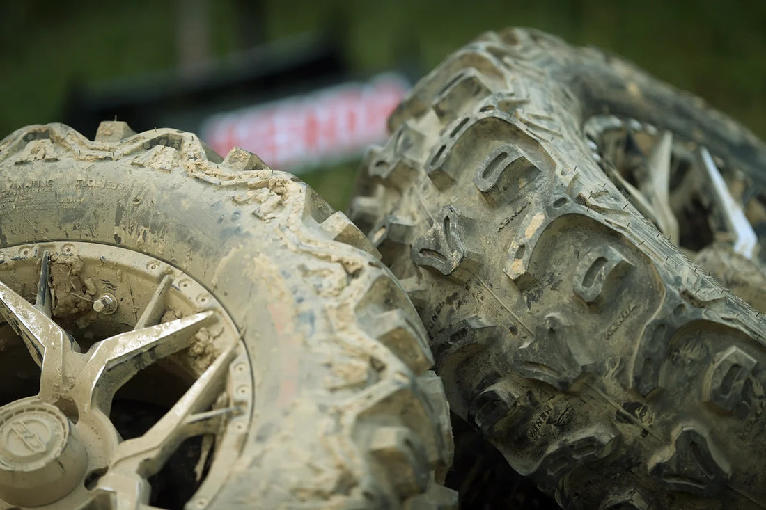 Kenda Tire - K587 Bearclaw HTR - Front - 25x8R12 - 8 Ply 085871245D1 - Installation View