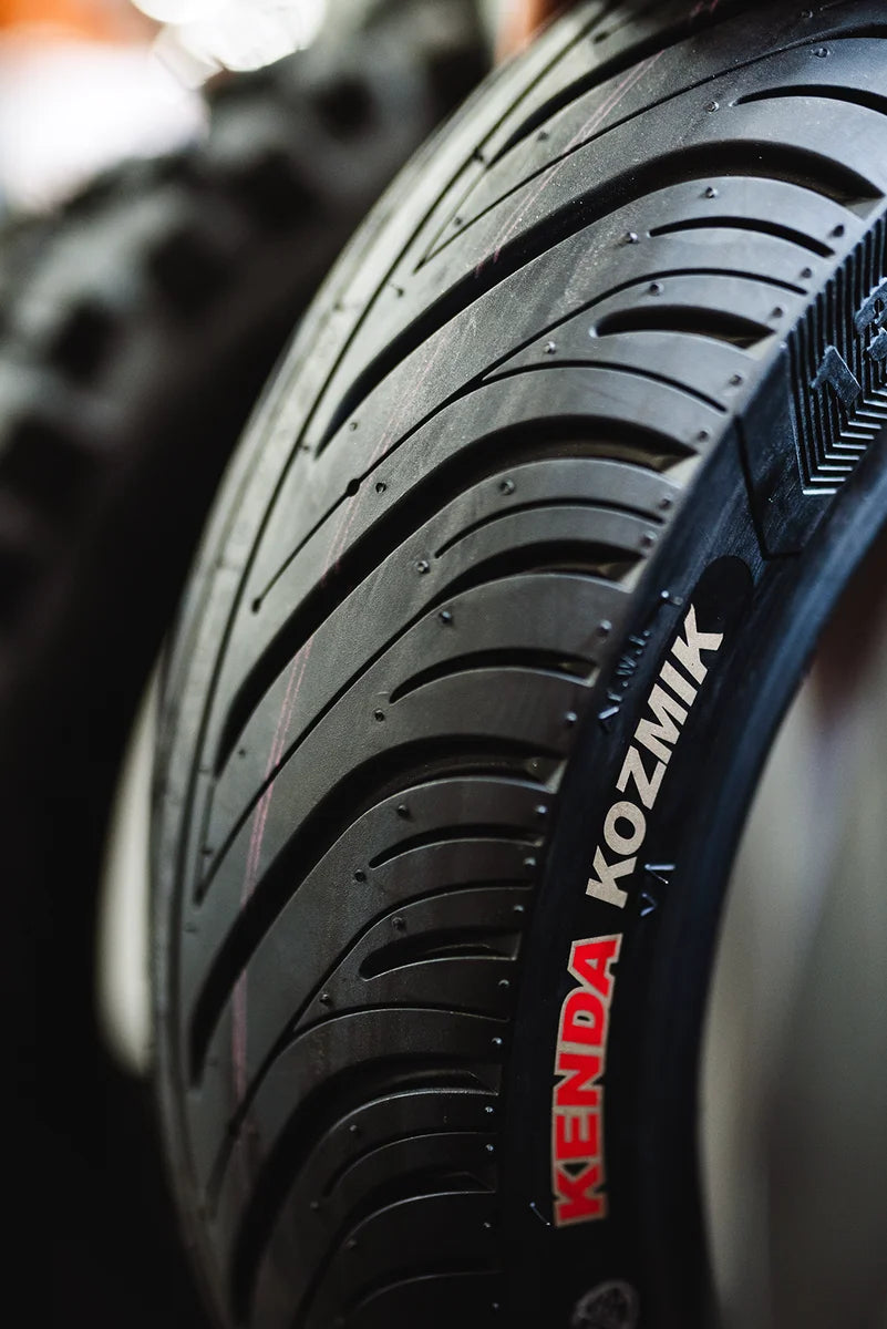 Kenda Tire - K6022 Kozmik - Front/Rear - 130/70-12 - 56L 04602212301 - Installation View