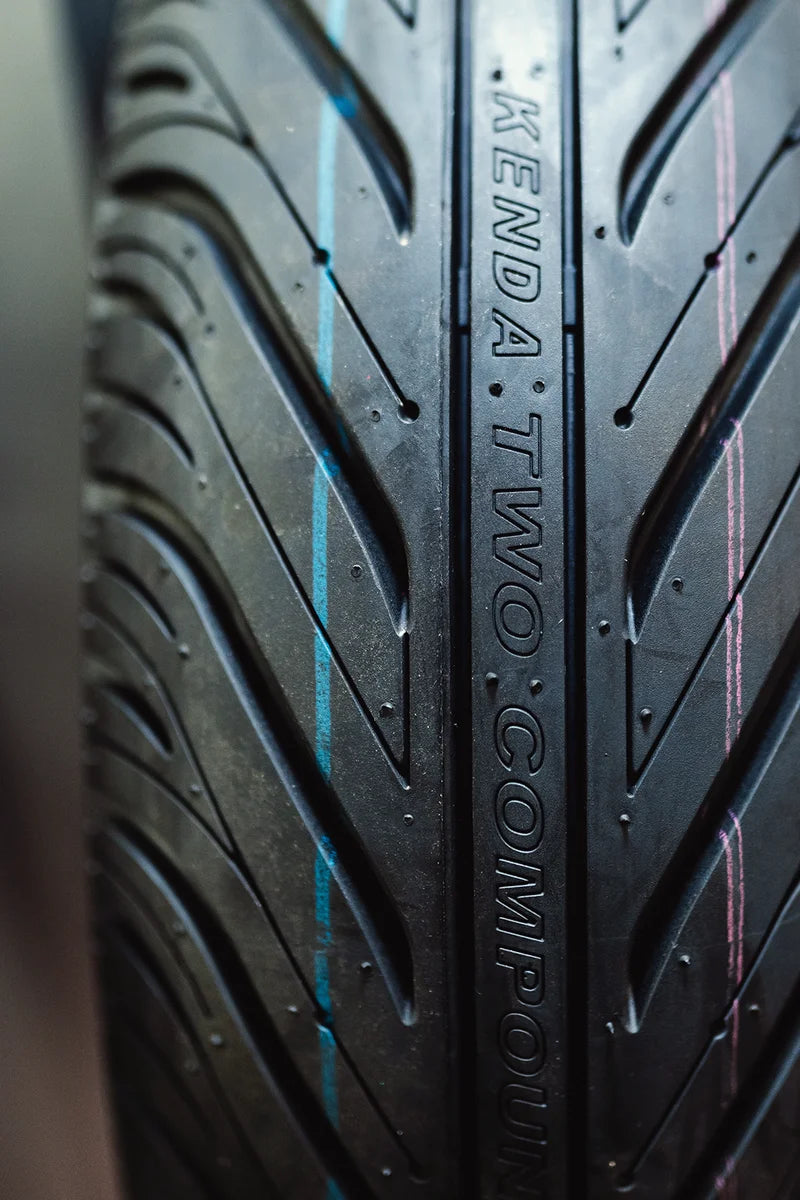 Kenda Tire - K6022 Kozmik - Front/Rear - 3.50-10 - 51J 04602210501 - Back View