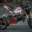 Load image into Gallery viewer, Kenda Tire - K761 - Scooter - Front/Rear - 120/70-12 - 51J - Installation View