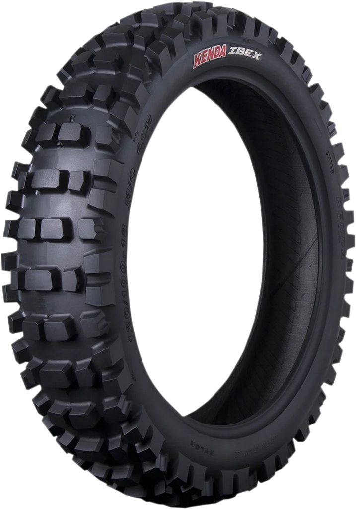 Kenda Tire - K774 Ibex - Front - 80/100-21 - 51M 047742131CEX - Detail View
