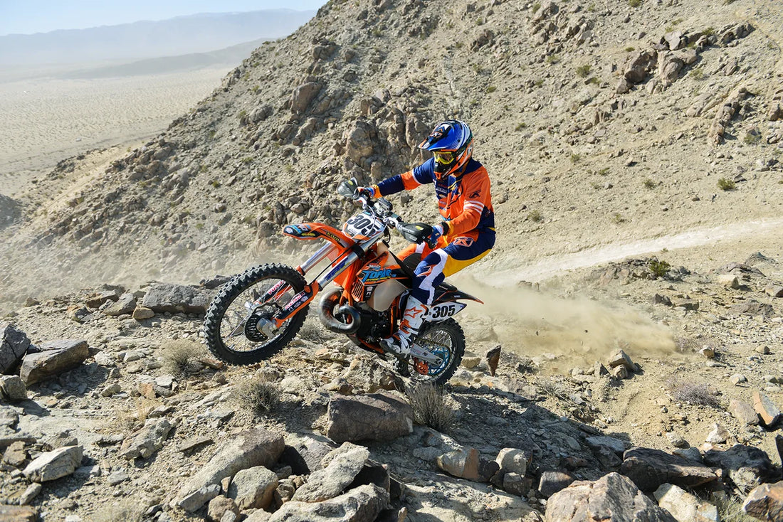 Kenda Tire - K775 Washougal II - Rear - 110/90-19 - 62M 047861910C0 - Installation View