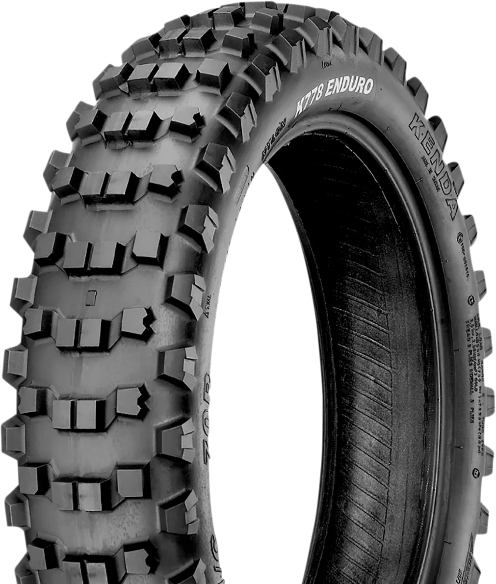 Kenda Tire - K778 Knarly - Rear - 120/90-18 - 65R 04778182002 - Side View