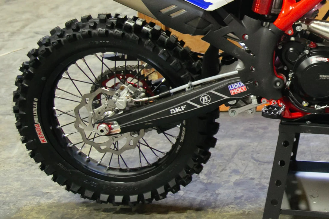 Kenda Tire - K785 Millville II - Rear - 80/100-12 - 41M 047851203B0 - Installation View