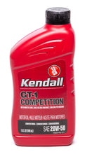 Load image into Gallery viewer, Kendall Kendall 20w50 GT-1 High Performance Oil 1qt 1081174