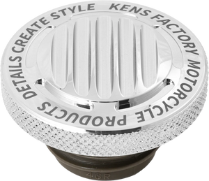 Kens Factory - Nl Gas Cap Finned Chrome Rachet Screw Rh - 563-03100