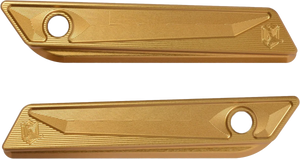 Kens Factory - Nl Saddle Bag Hinge Cover Gold Cvo `23 Hx Roadglide 24 - 563-03036