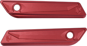 Kens Factory - Nl Saddle Bag Hinge Cover Red Cvo `23 Hx Roadglide 24 - 563-03035