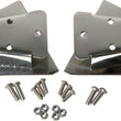 Load image into Gallery viewer, Kentrol 03-06 Jeep Wrangler TJ Mirror Relocation Bracket Pair - Polished Silver